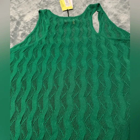 Future Collective with Jenee Naylor Women's Open Stitch Sweater Tank Top  NWT 3X - Picture 4 of 8